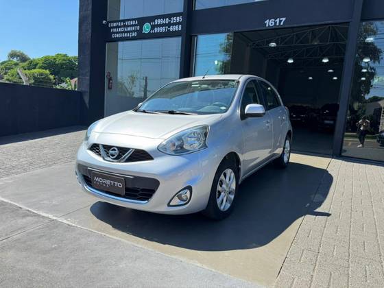 NISSAN MARCH 1.0 SV 12V FLEX 4P MANUAL NISSAN MARCH 1.0 SV 12V FLEX 4P MANUAL